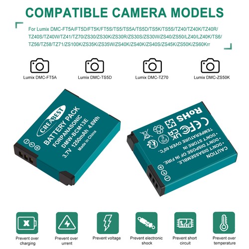 Batteria caricabatterie - 2x, e